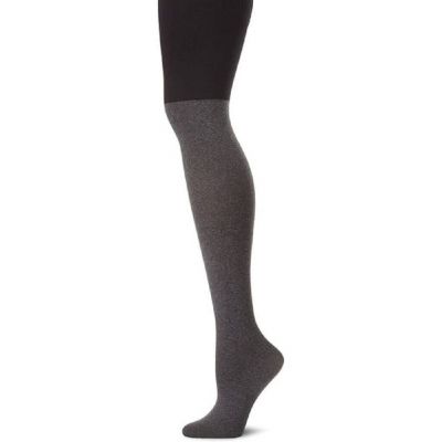 Calvin Klein Womens Matte Tights Color-Charcoal Size-Medium